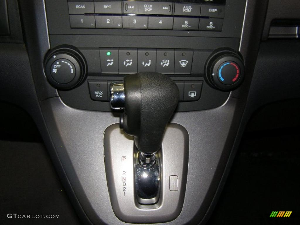 2009 CR-V EX 4WD - Alabaster Silver Metallic / Black photo #25