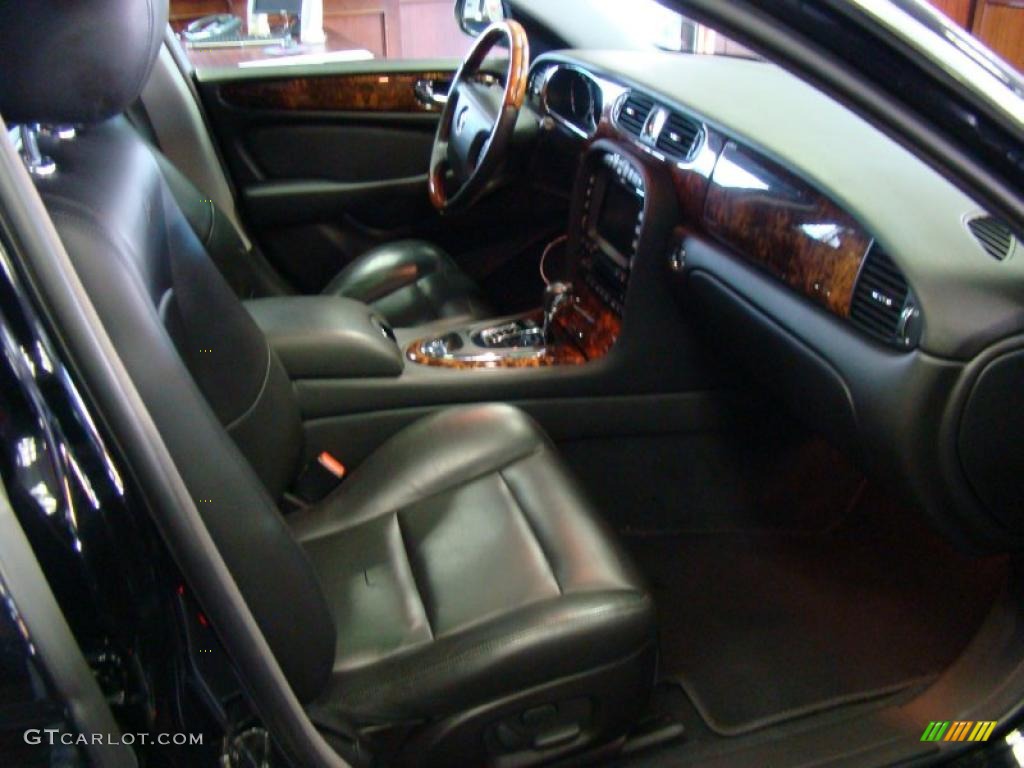 Charcoal Interior 2005 Jaguar XJ XJR Photo #40107751