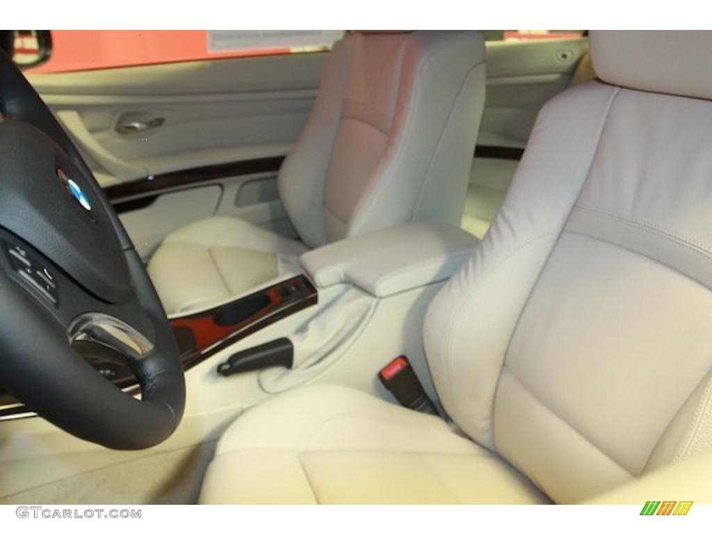 Cream Beige Interior 2011 BMW 3 Series 328i Convertible Photo #40107963