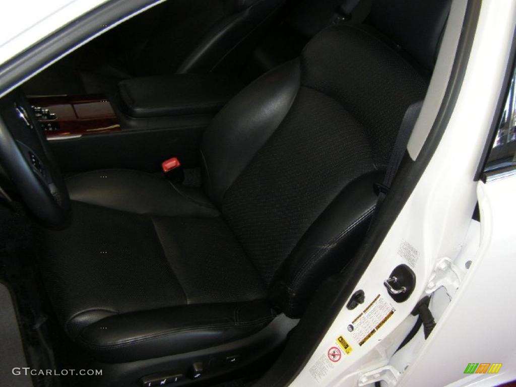 2008 IS 250 AWD - Starfire White Pearl / Black photo #18