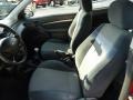 Dark Charcoal 2000 Ford Focus ZX3 Coupe Interior Color