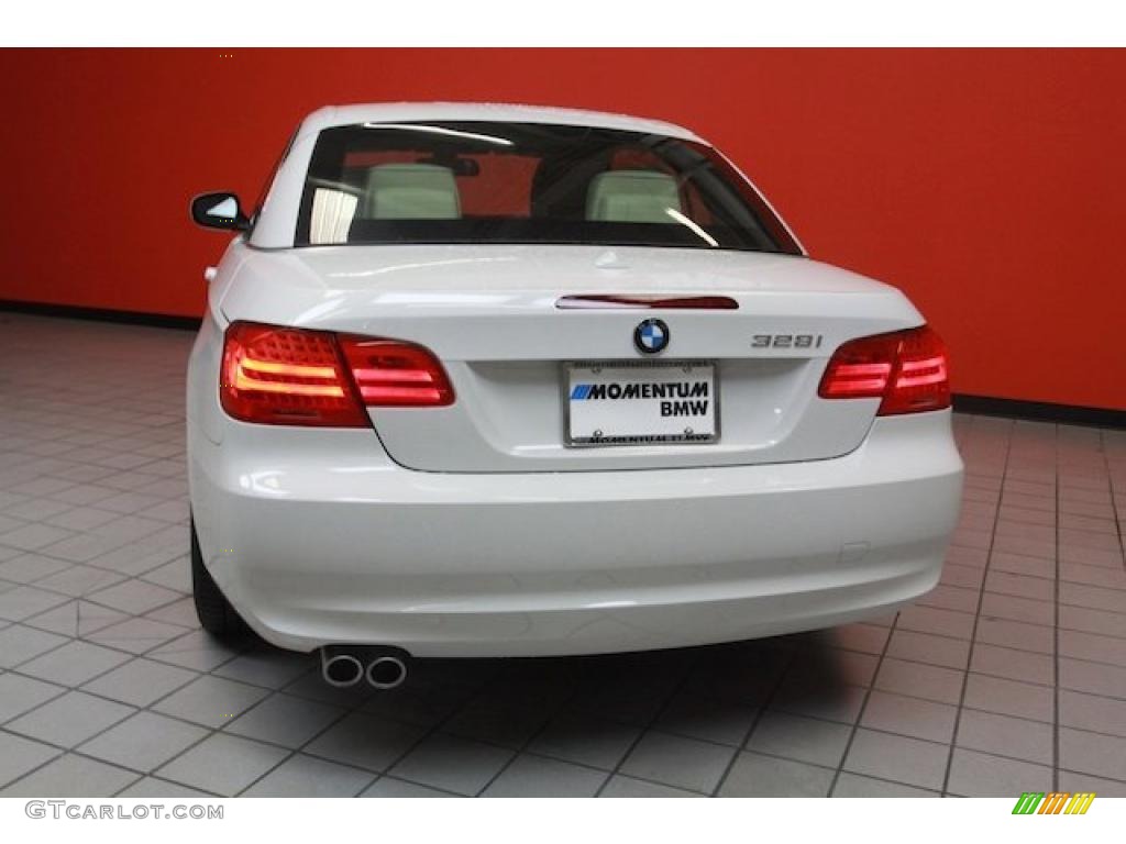 2011 3 Series 328i Convertible - Alpine White / Cream Beige photo #15