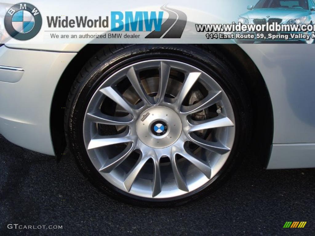 2008 7 Series 750i Sedan - Titanium Silver Metallic / Platinum photo #6