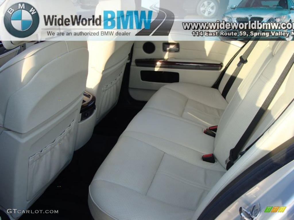 2008 7 Series 750i Sedan - Titanium Silver Metallic / Platinum photo #10