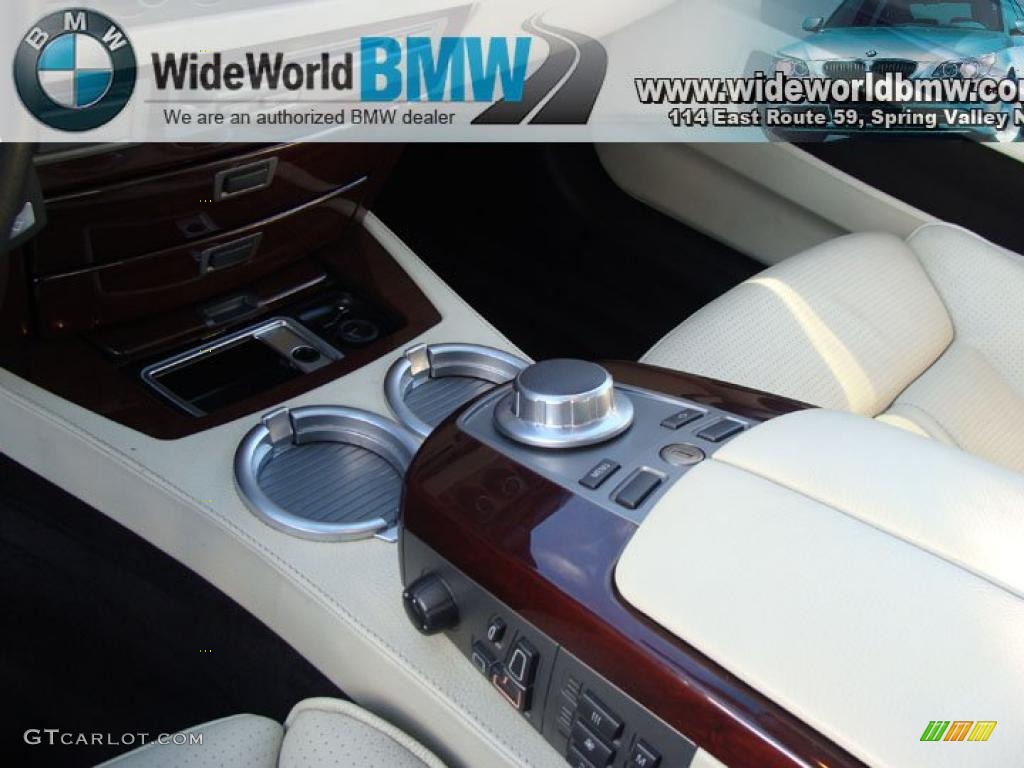 2008 7 Series 750i Sedan - Titanium Silver Metallic / Platinum photo #13
