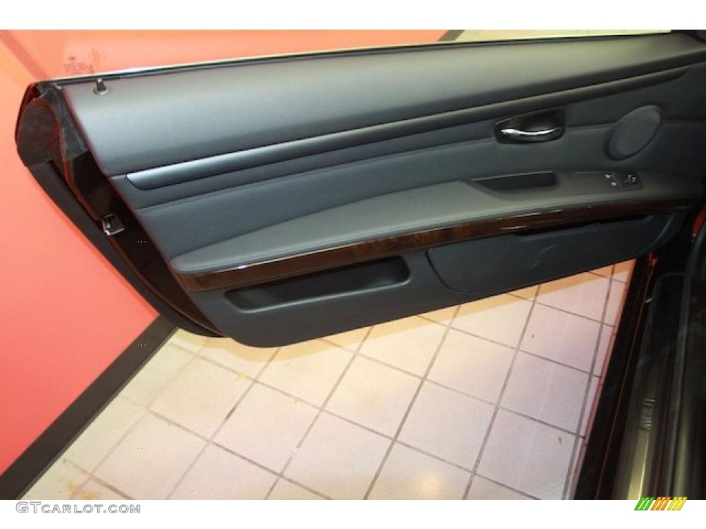 2011 BMW 3 Series 328i Coupe Black Door Panel Photo #40108731
