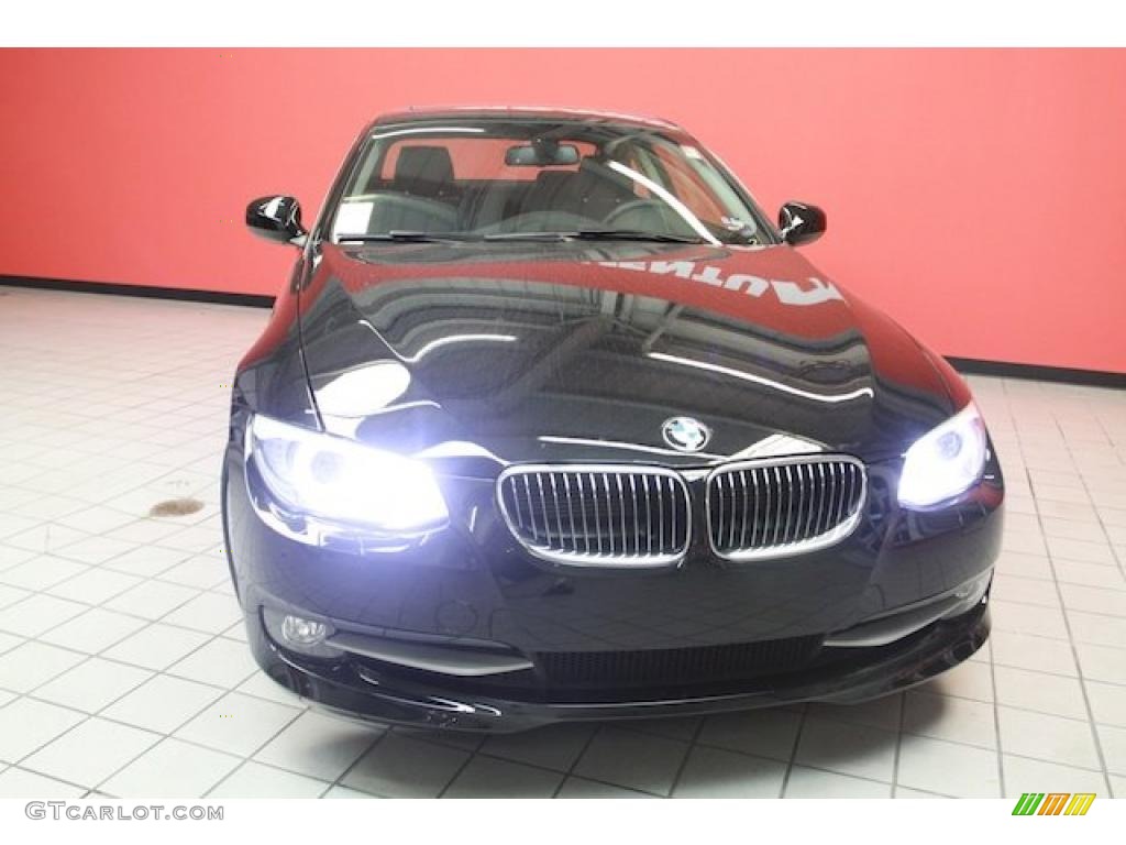 2011 3 Series 328i Coupe - Jet Black / Black photo #12