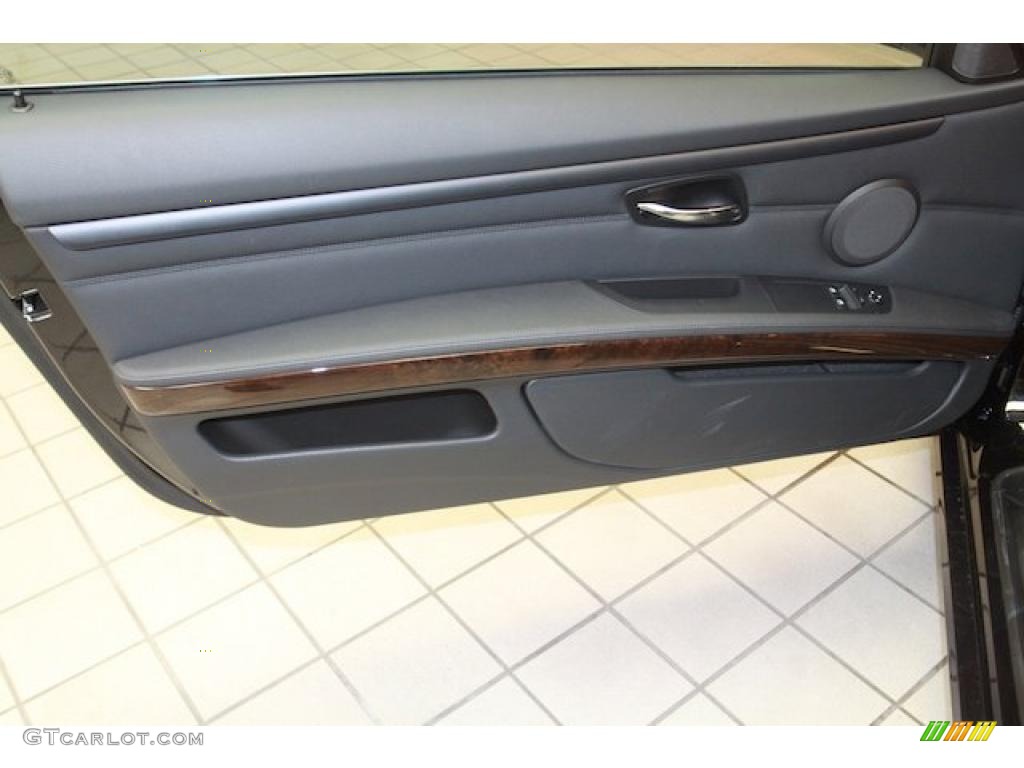 2011 BMW 3 Series 328i Coupe Black Door Panel Photo #40108799