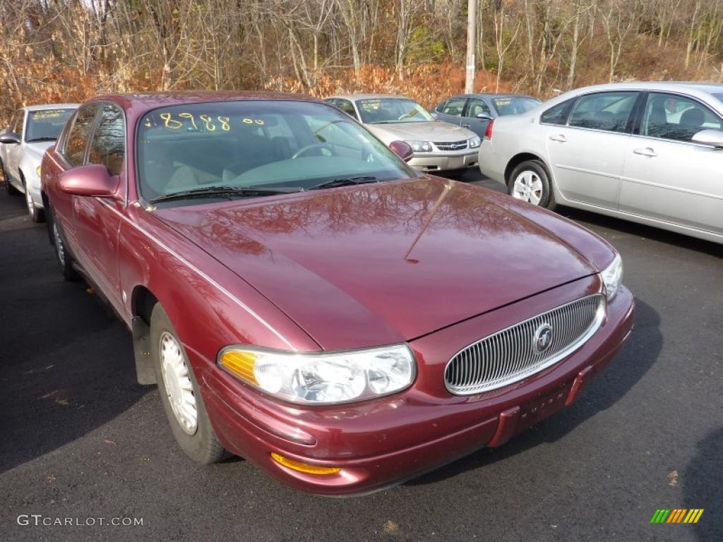 2002 LeSabre Custom - Medium Red Pearl / Medium Gray photo #1
