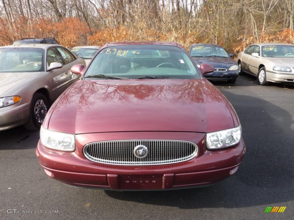 2002 LeSabre Custom - Medium Red Pearl / Medium Gray photo #6