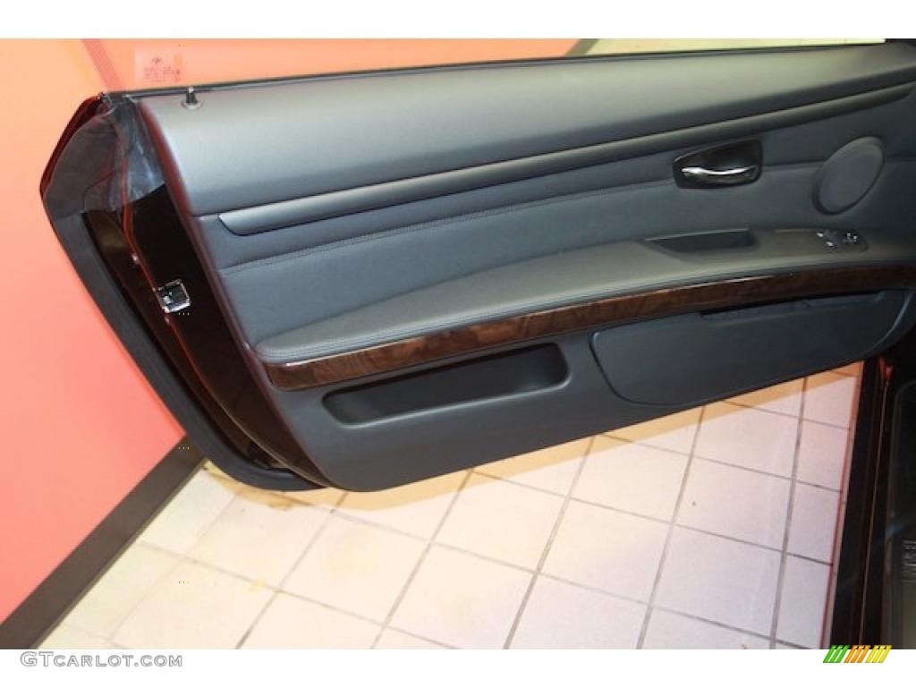 2011 BMW 3 Series 328i Coupe Black Door Panel Photo #40109063