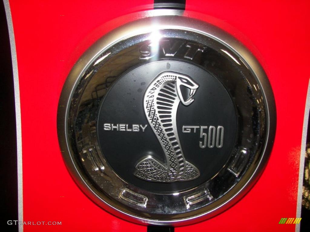 2011 Mustang Shelby GT500 SVT Performance Package Coupe - Ebony Black / Charcoal Black/Red photo #11