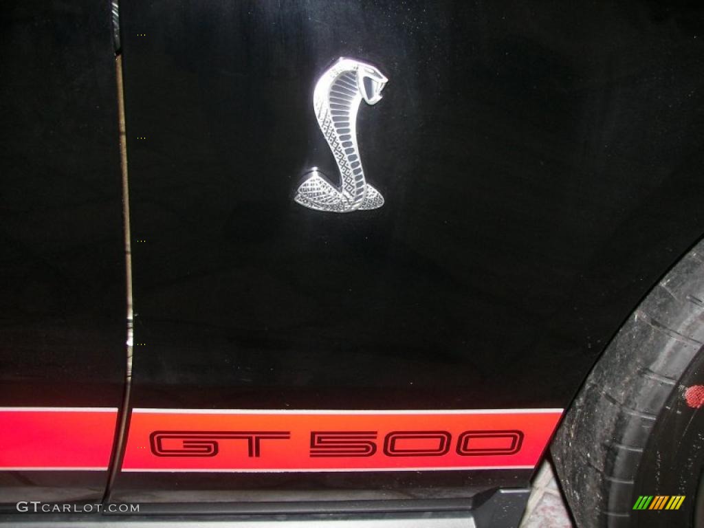2011 Ford Mustang Shelby GT500 SVT Performance Package Coupe Marks and Logos Photo #40109683