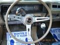 1969 Buick Skylark Beige Interior Steering Wheel Photo
