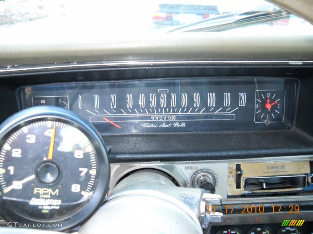 1969 Buick Skylark GS 350 Coupe Gauges Photo #40111639