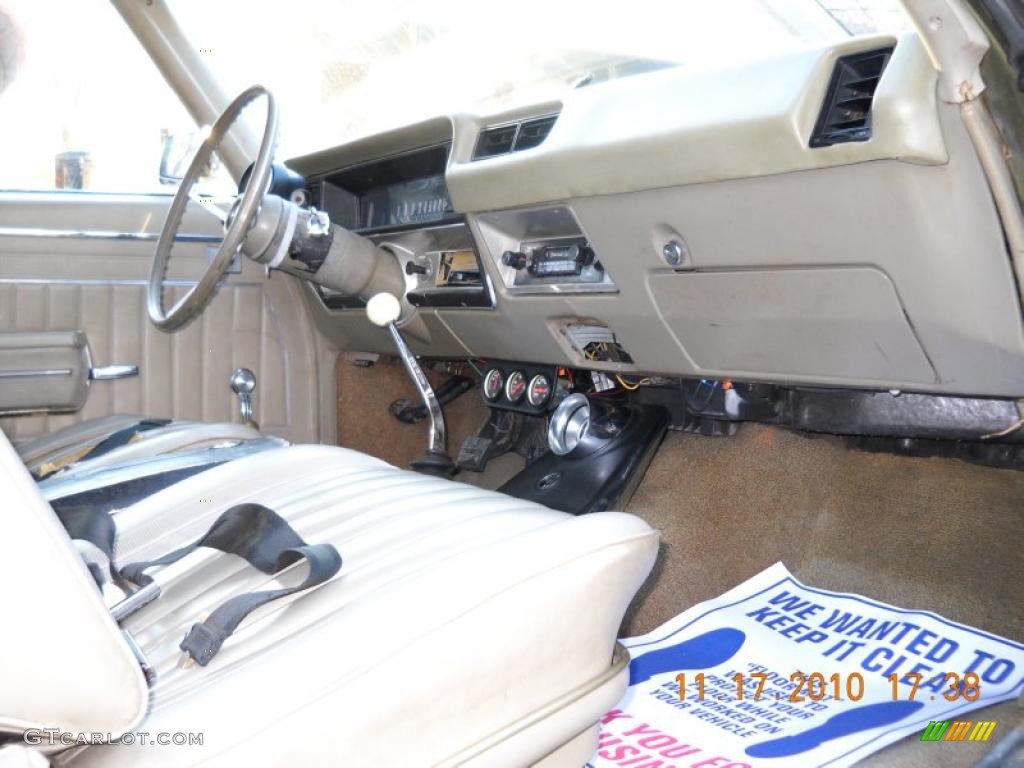 Beige Interior 1969 Buick Skylark GS 350 Coupe Photo #40111739