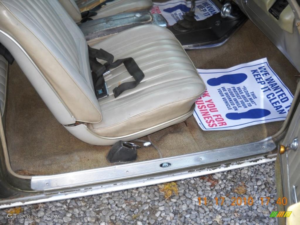 Beige Interior 1969 Buick Skylark GS 350 Coupe Photo #40111755