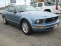 2006 Windveil Blue Metallic Ford Mustang V6 Deluxe Coupe  photo #8