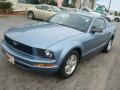 2006 Windveil Blue Metallic Ford Mustang V6 Deluxe Coupe  photo #10