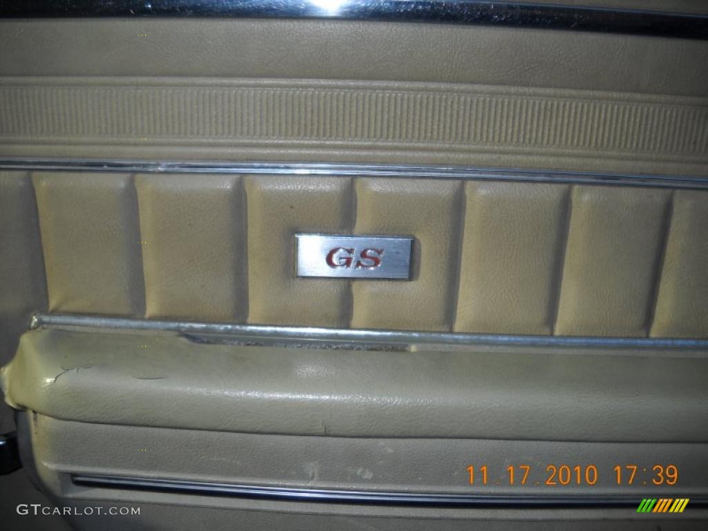 1969 Buick Skylark GS 350 Coupe Beige Door Panel Photo #40111803