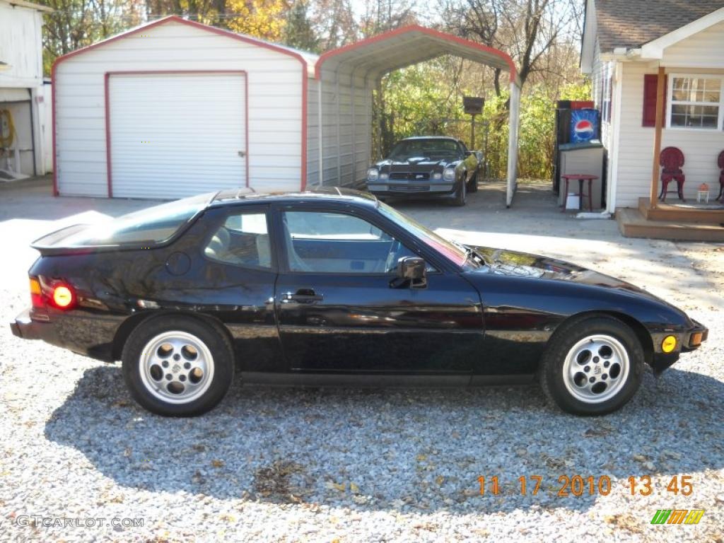 Black 1987 Porsche 924 S Exterior Photo #40112003