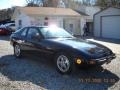 Black 1987 Porsche 924 S Exterior