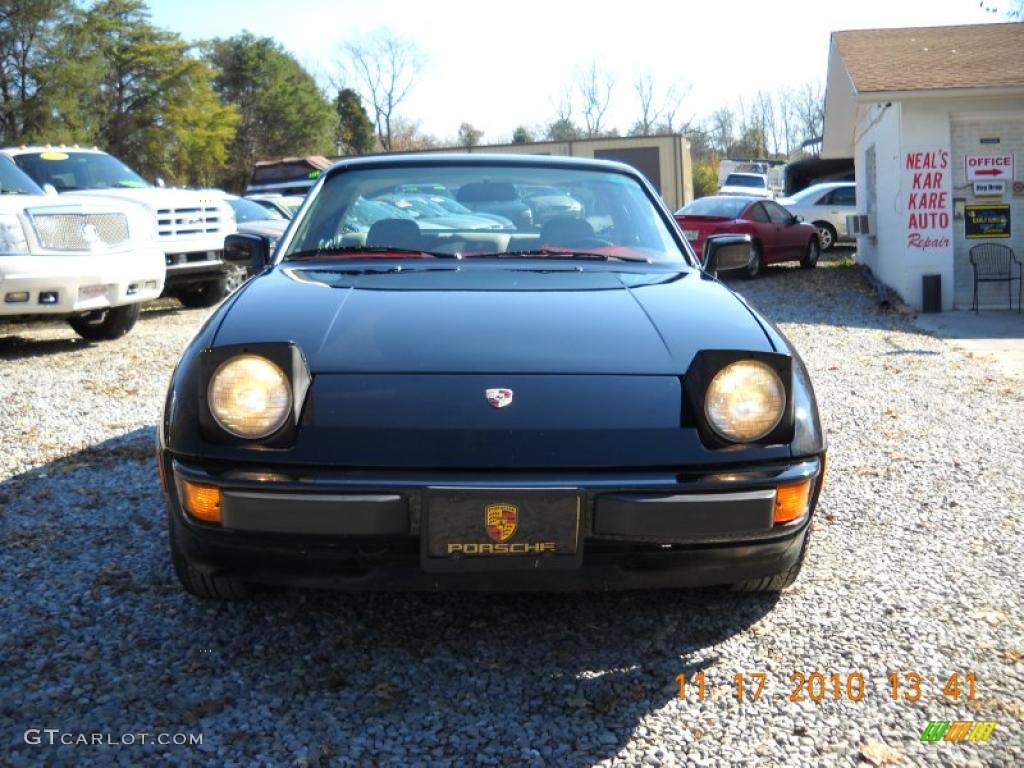 Black 1987 Porsche 924 S Exterior Photo #40112083