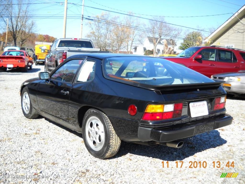 Black 1987 Porsche 924 S Exterior Photo #40112115