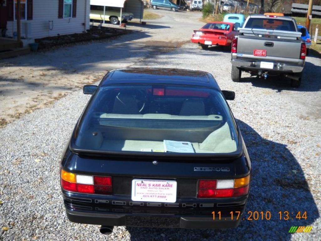 Black 1987 Porsche 924 S Exterior Photo #40112131