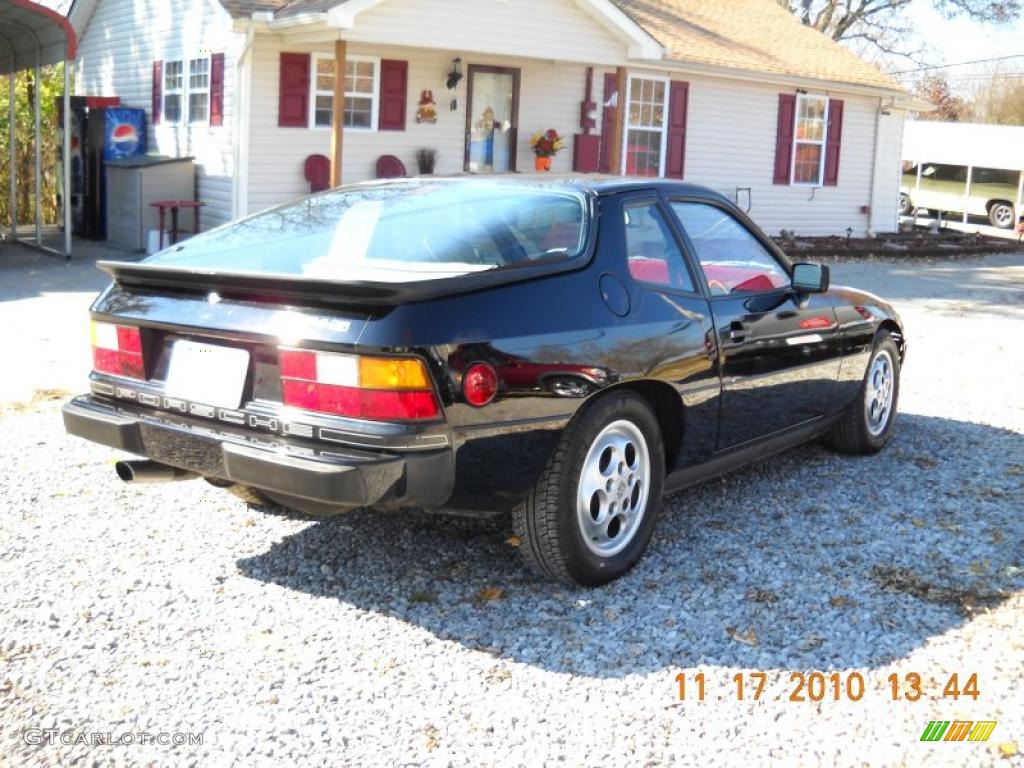 Black 1987 Porsche 924 S Exterior Photo #40112167