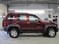 2002 Dark Garnet Red Pearlcoat Jeep Liberty Sport 4x4  photo #16