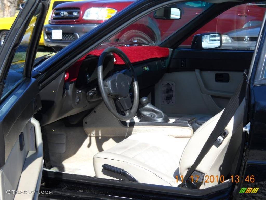 Tan Interior 1987 Porsche 924 S Photo #40112631
