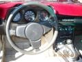 1987 Porsche 924 Tan Interior Steering Wheel Photo