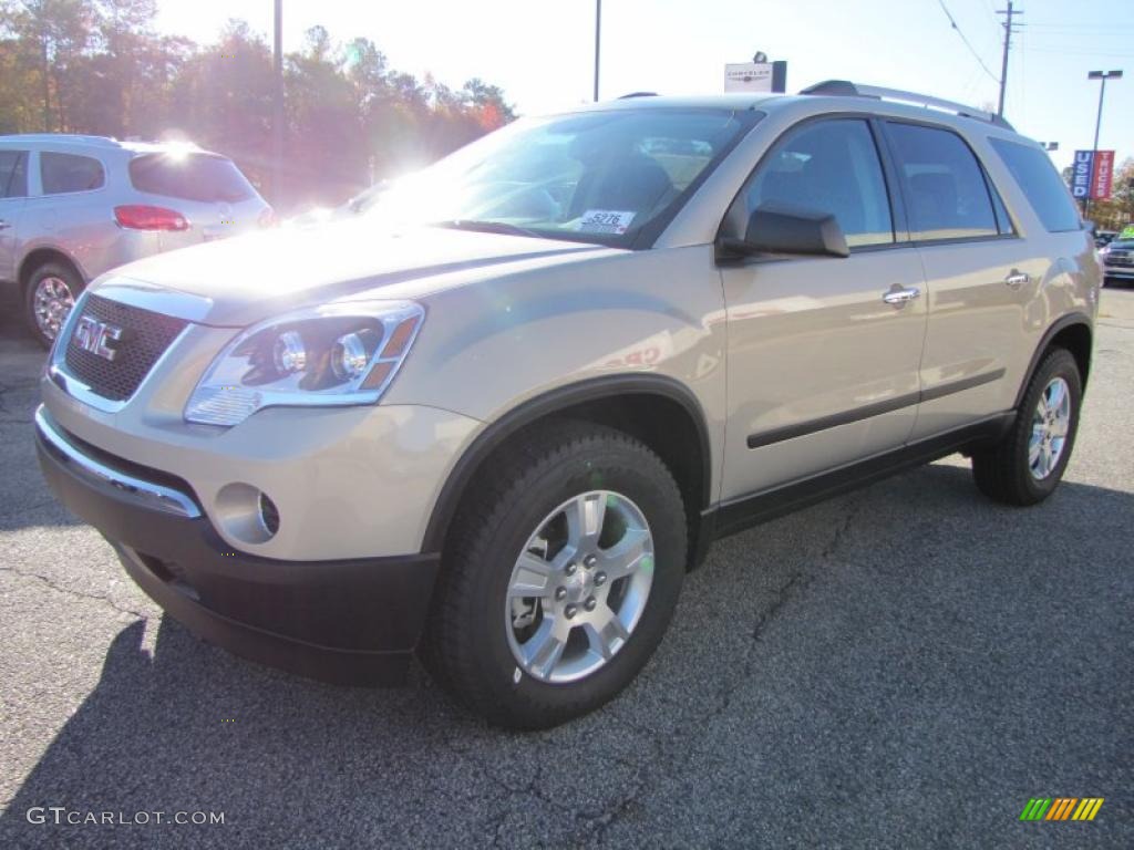 Gold Mist Metallic 2011 GMC Acadia SL Exterior Photo #40113871