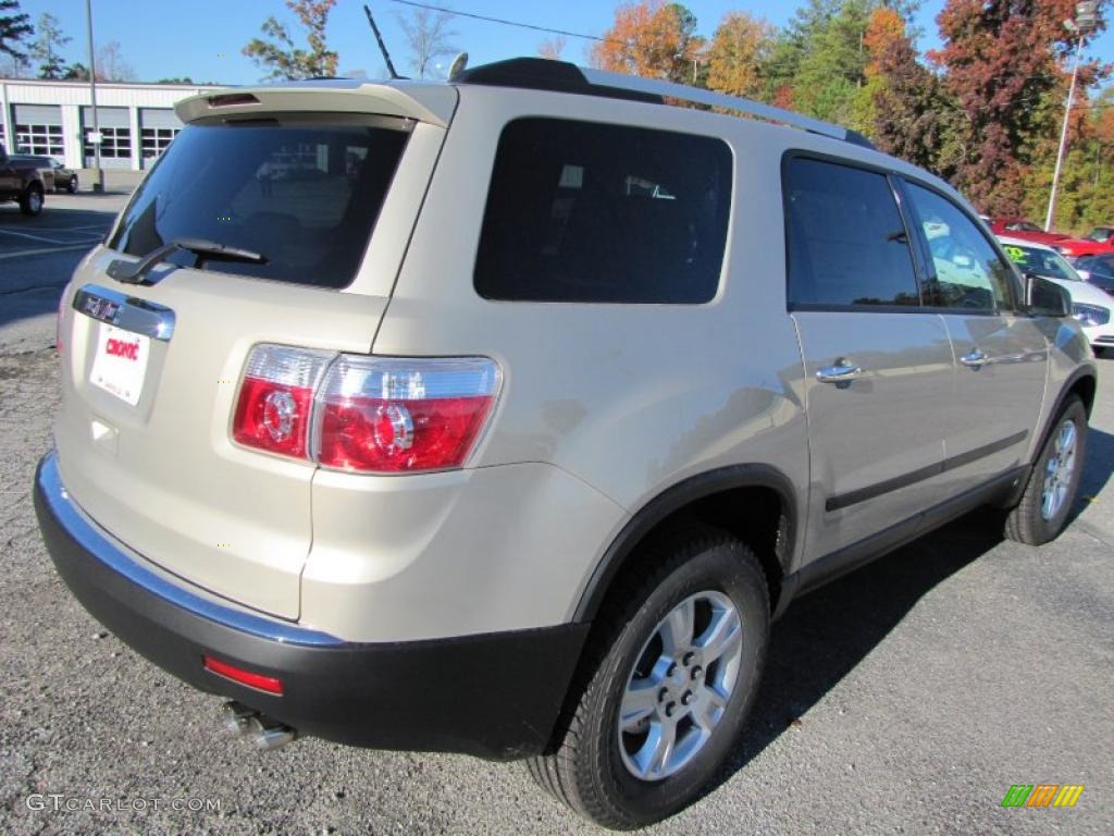 Gold Mist Metallic 2011 GMC Acadia SL Exterior Photo #40113911