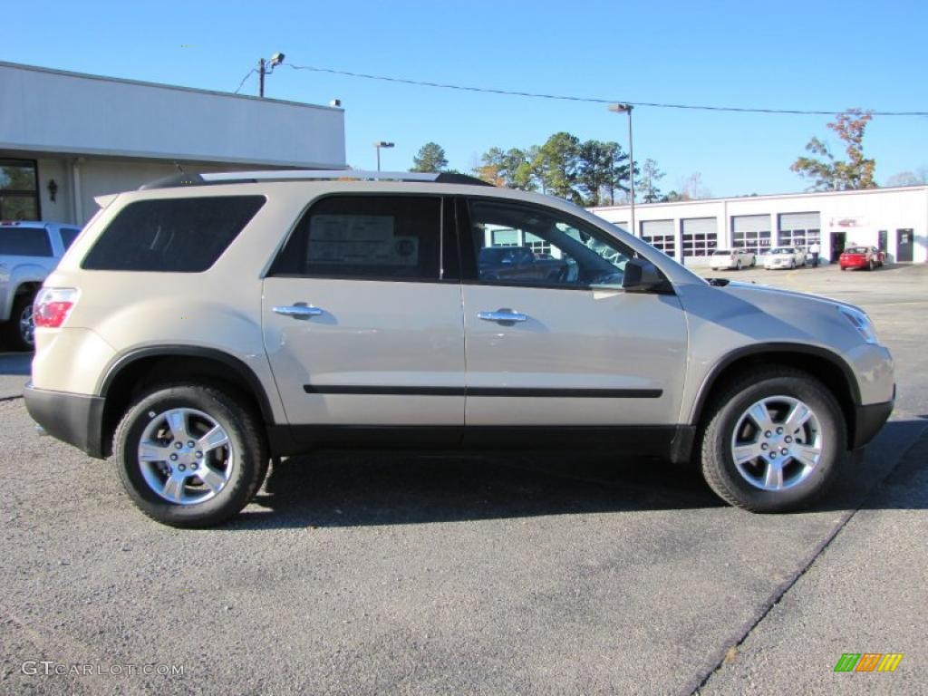 Gold Mist Metallic 2011 GMC Acadia SL Exterior Photo #40113927