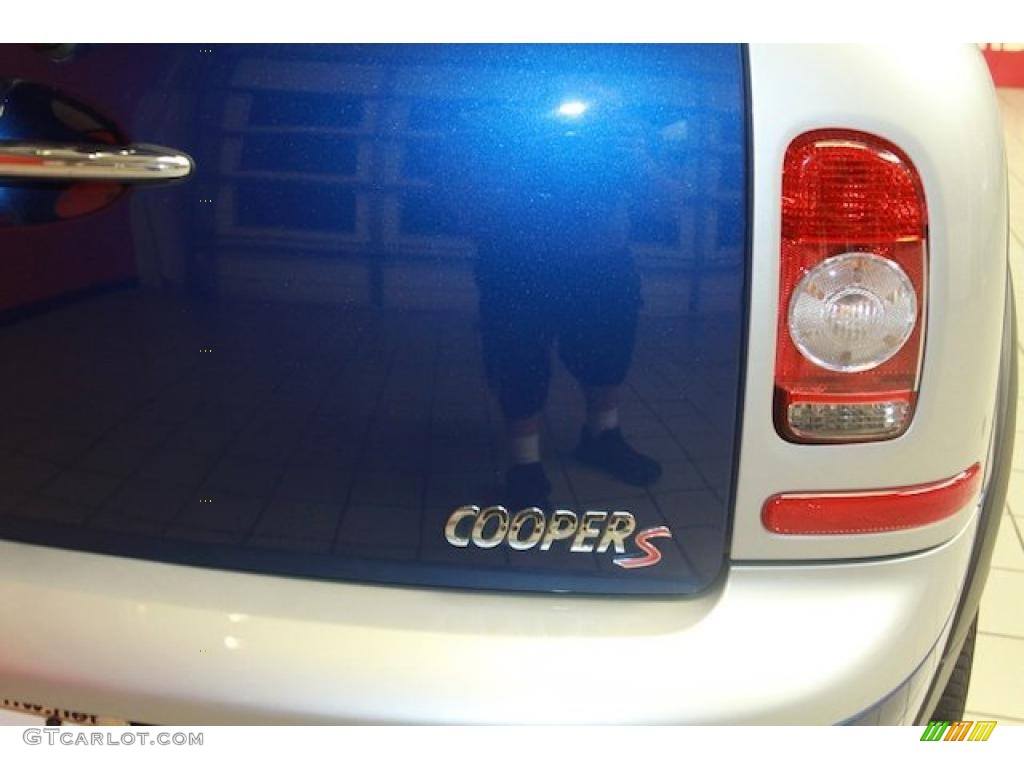 2008 Cooper S Clubman - Lightning Blue Metallic / Blue/Carbon Black photo #8