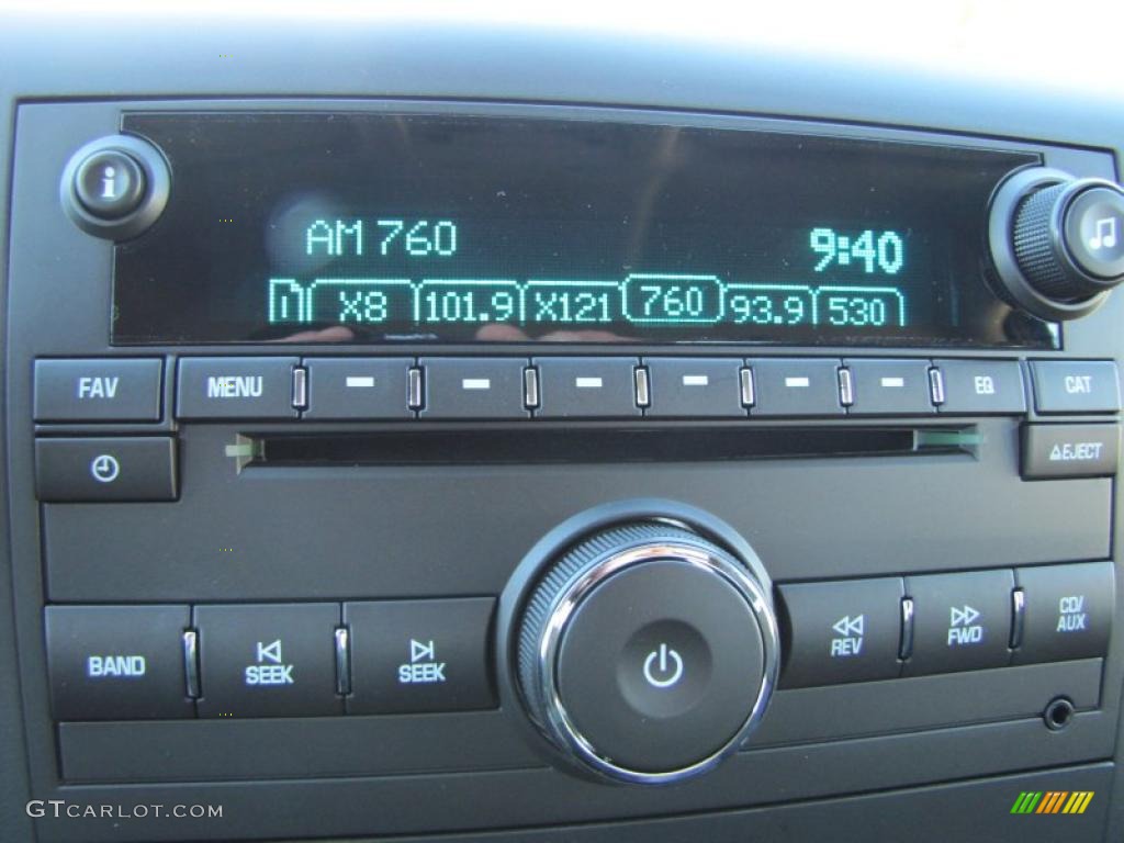 2011 GMC Sierra 1500 SLE Regular Cab Controls Photo #40114363