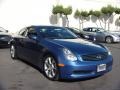 Athens Blue Pearl Metallic 2007 Infiniti G 35 Coupe Exterior