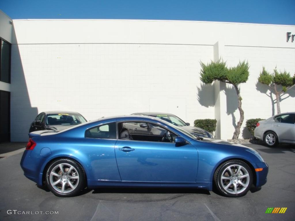 Athens Blue Pearl Metallic 2007 Infiniti G 35 Coupe Exterior Photo #40114839