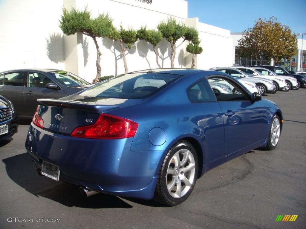 Athens Blue Pearl Metallic 2007 Infiniti G 35 Coupe Exterior Photo #40114855