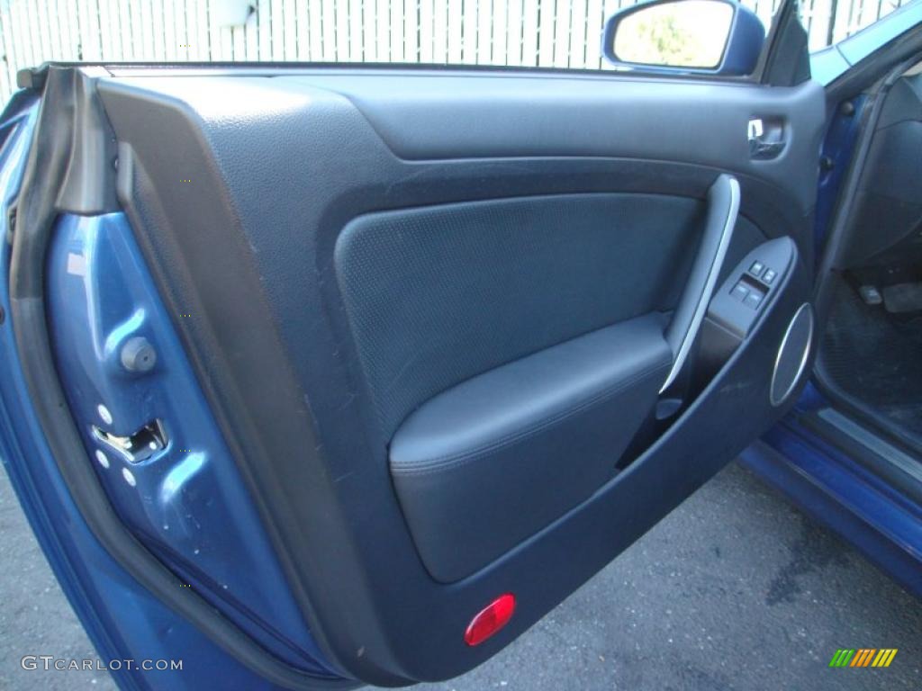 2007 Infiniti G 35 Coupe Graphite Black Door Panel Photo #40114931
