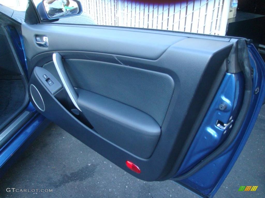 2007 Infiniti G 35 Coupe Graphite Black Door Panel Photo #40114991