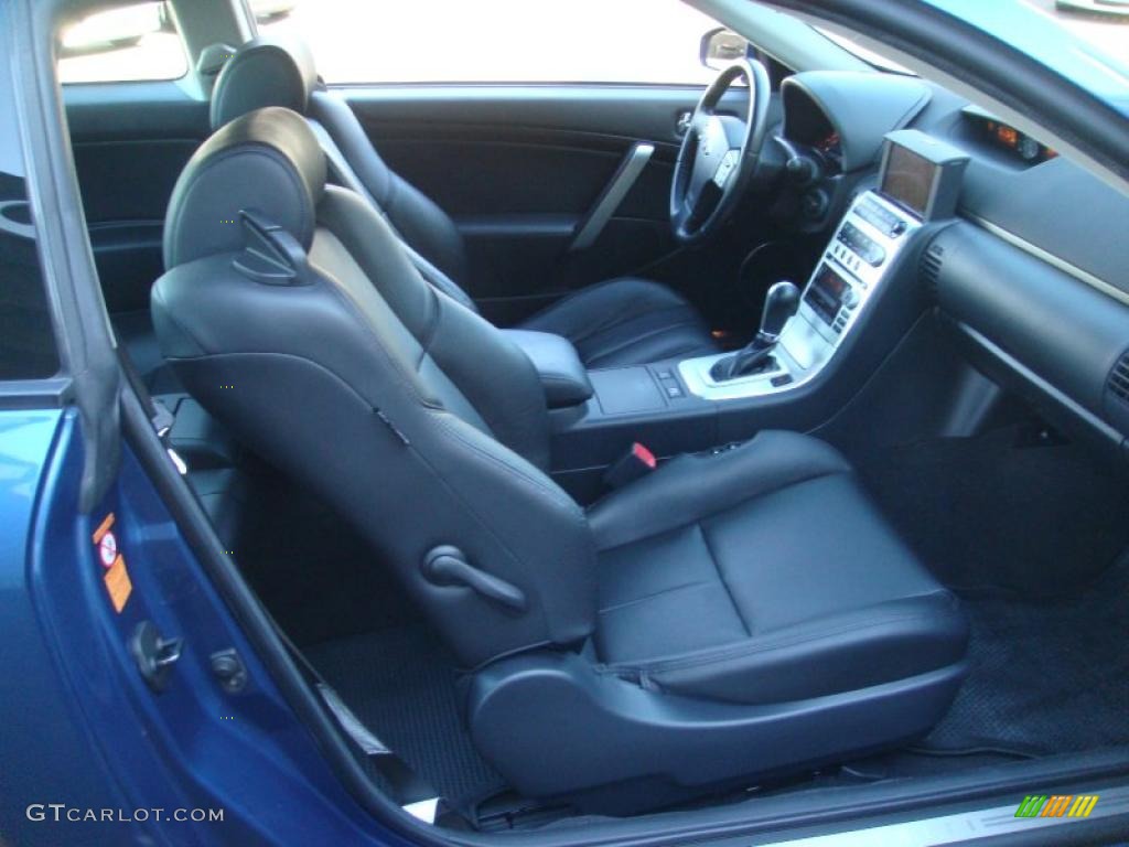 Graphite Black Interior 2007 Infiniti G 35 Coupe Photo #40115007