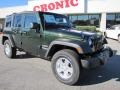 Natural Green Pearl - Wrangler Unlimited Sport 4x4 Photo No. 1
