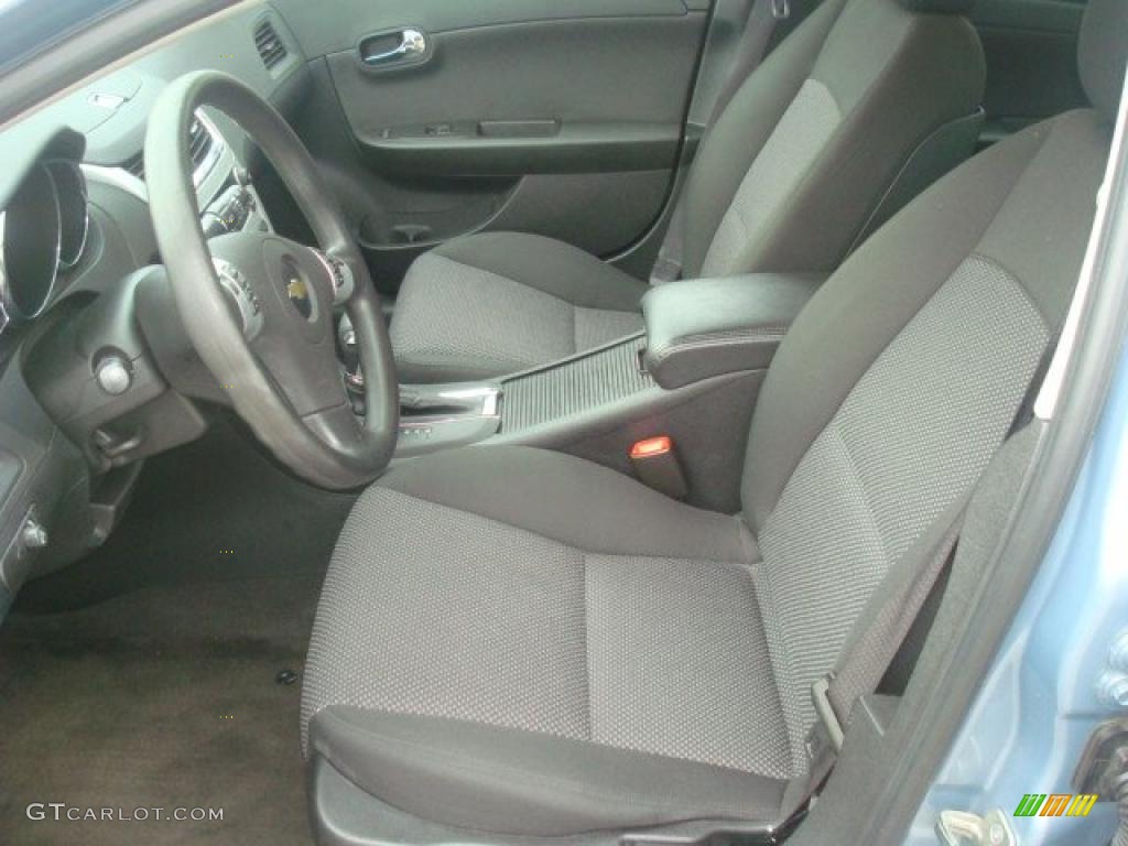 2009 Malibu LT Sedan - Silver Moss Metallic / Ebony photo #9