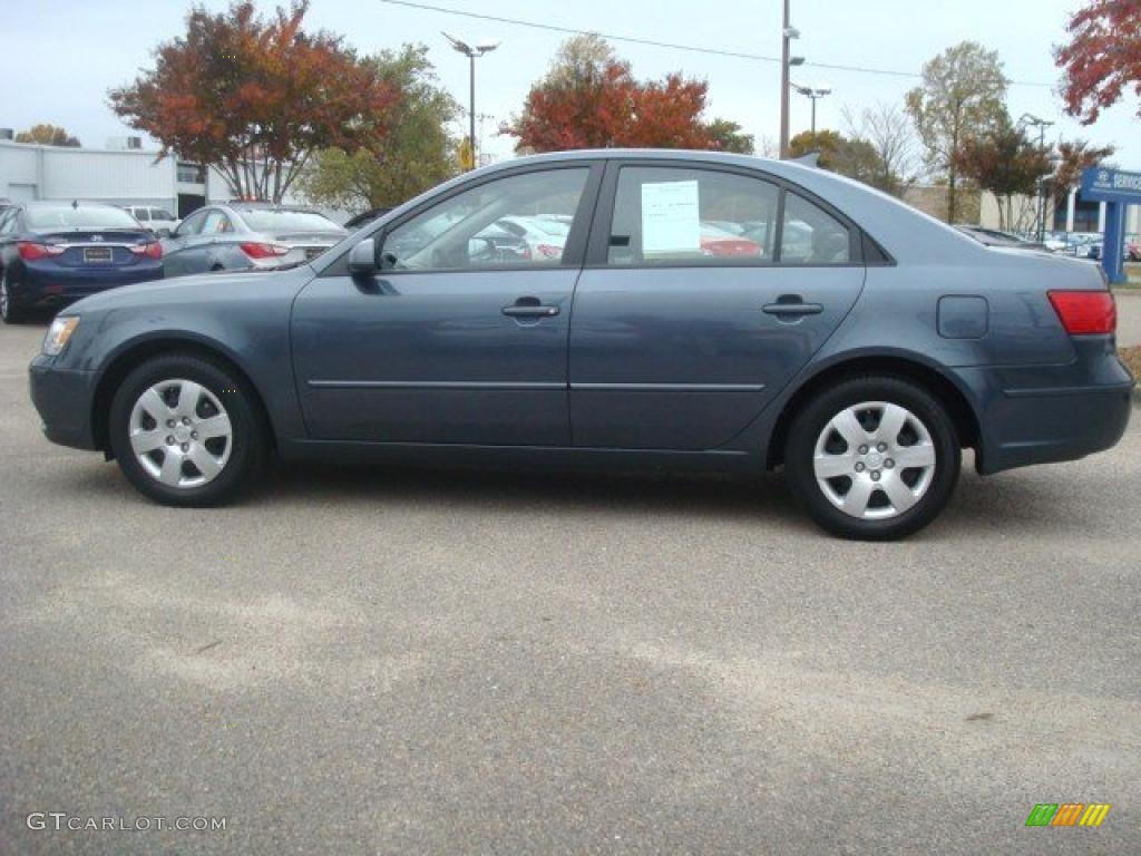 2010 Sonata GLS - Slate Blue / Gray photo #3