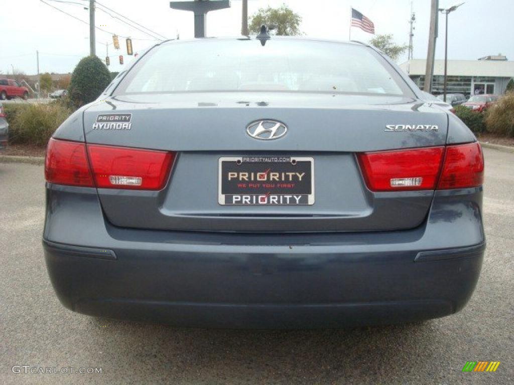 2010 Sonata GLS - Slate Blue / Gray photo #5