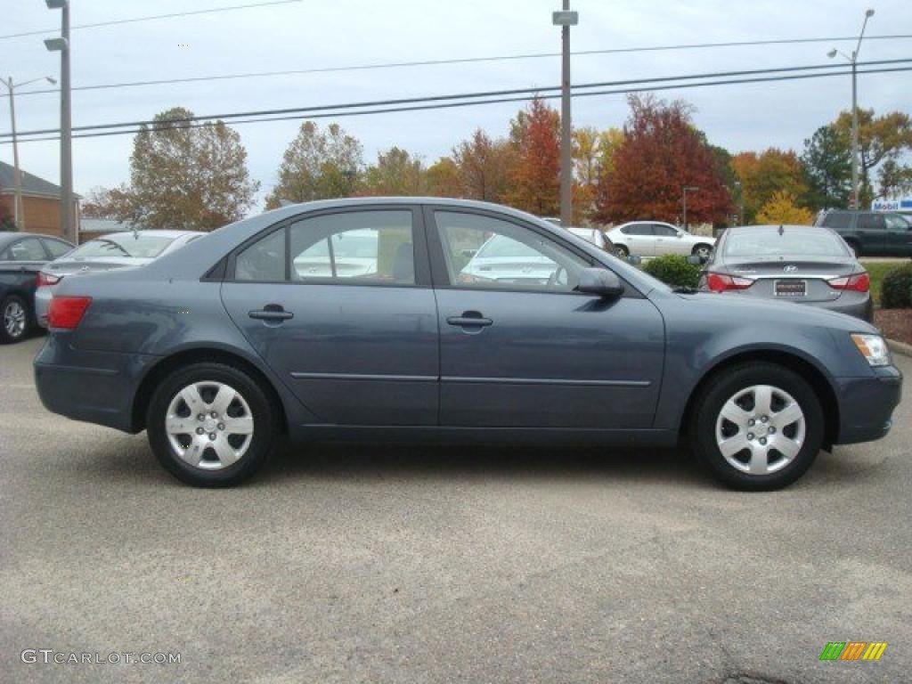 2010 Sonata GLS - Slate Blue / Gray photo #7