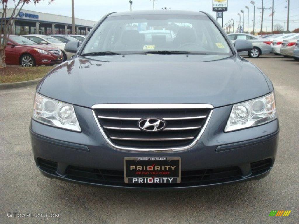 2010 Sonata GLS - Slate Blue / Gray photo #9